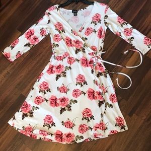 Knee Length Floral Dress